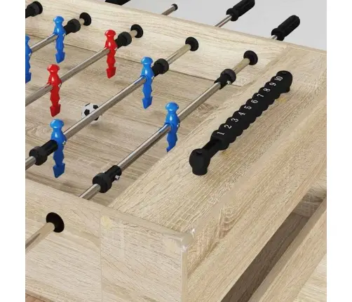 Frizbija Galds Sonoma Ozols 125 X 60,5 X 80 Cm Vidaxl