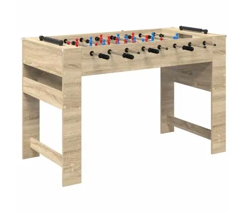 Frizbija Galds Sonoma Ozols 125 X 60,5 X 80 Cm Vidaxl