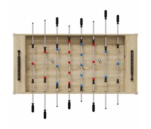 Frizbija Galds Sonoma Ozols 125 X 60,5 X 80 Cm Vidaxl