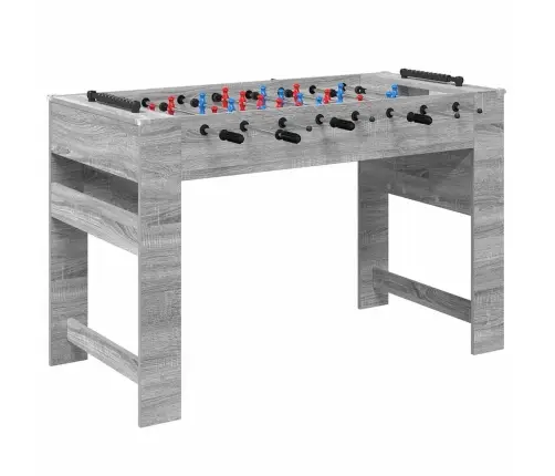 Frizbija Galds Pelēks Sonoma 125 X 60,5 X 80 Cm Vidaxl