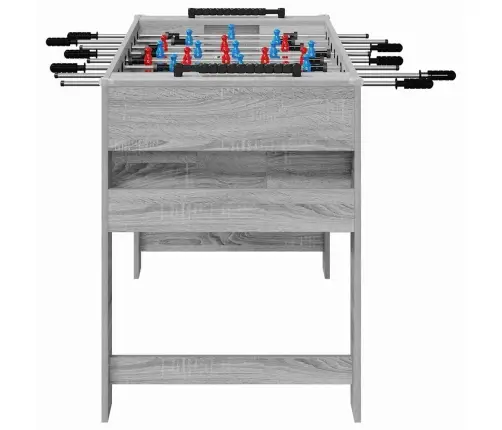 Frizbija Galds Pelēks Sonoma 125 X 60,5 X 80 Cm Vidaxl