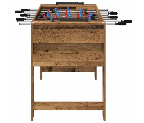 Frizbija Galds Vecs Koks 125 X 60,5 X 80 Cm Inženierijas Koks Vidaxl