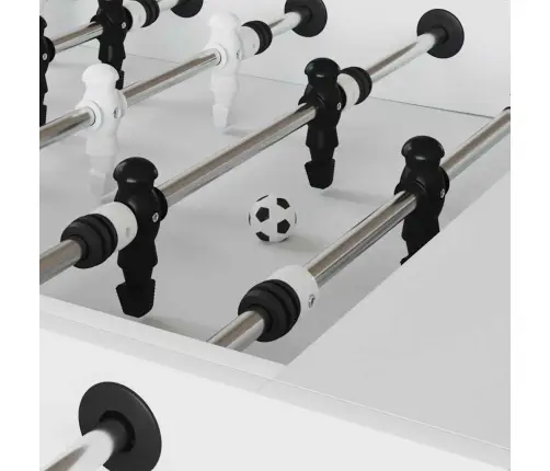 Galda Futbola Bumbas 12 Pcs Balts Un Melns 3.6 X 3.6 Cm Vidaxl