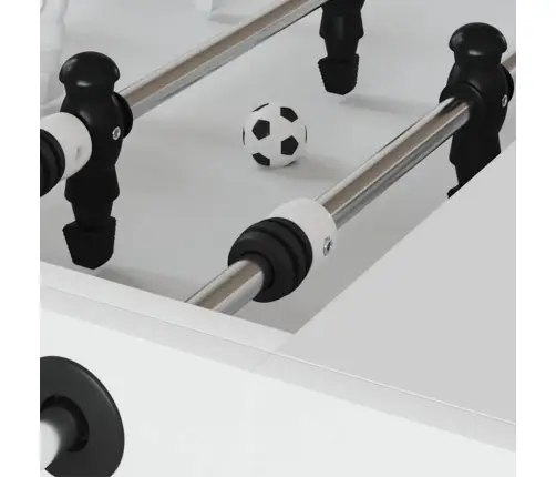 Futbola Galda Bloki 3 X 3 X 2 Cm Stienis 16 Pcs Melna Vidaxl