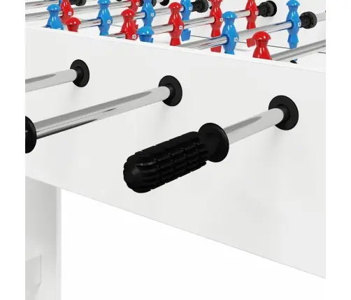 Futbola Galda Rokturi 10 Pcs Melna 2,8 X 2,8 X 9,3 Cm Plastmasa Vidaxl