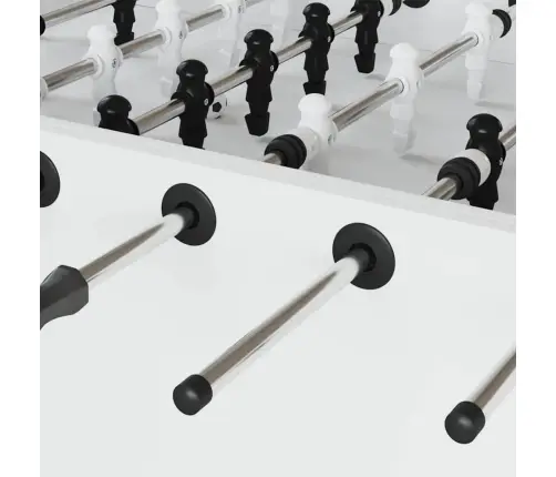 Futbola Galda Gultņi 10 Pcs Melna 3 X 3 X 1,4 Cm Plastmasa Vidaxl