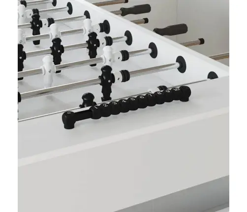 Futbola Galda Skaitļi 2 Pcs Melna 30 X 2,2 X 2,9 Cm Plastmasa Vidaxl