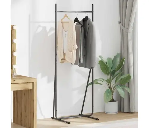 Drabužių Stovas Juoda 62 X 48 X 158 Cm Plienas