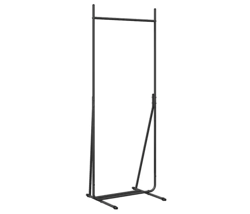 Drabužių Stovas Juoda 62 X 48 X 158 Cm Plienas