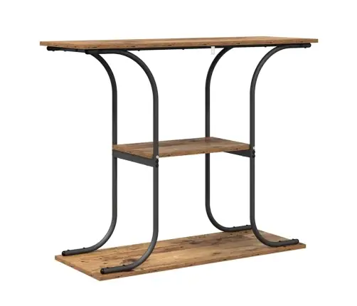 Konsolinis Stalas Su Lentyna Sena Mediena 101 X 35 X 80.5 Cm