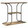 Konsoles Galds Ar Plauktu Amatnieku Ozola 101 X 35 X 80.5 Cm Vidaxl