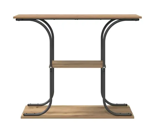 Konsoles Galds Ar Plauktu Amatnieku Ozola 101 X 35 X 80.5 Cm Vidaxl