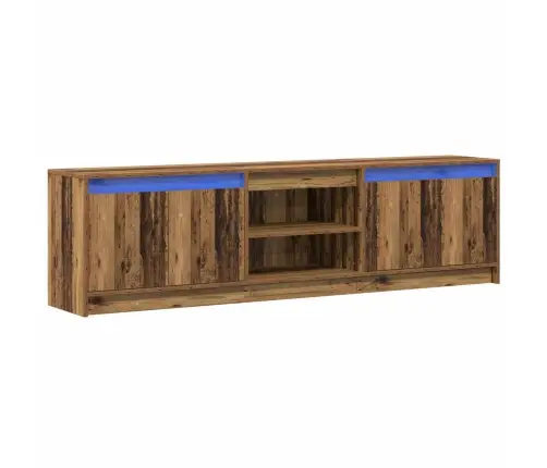 Tv Üksused 2 Pcs Pruun 180 X 34 X 50 Cm Tehispuit