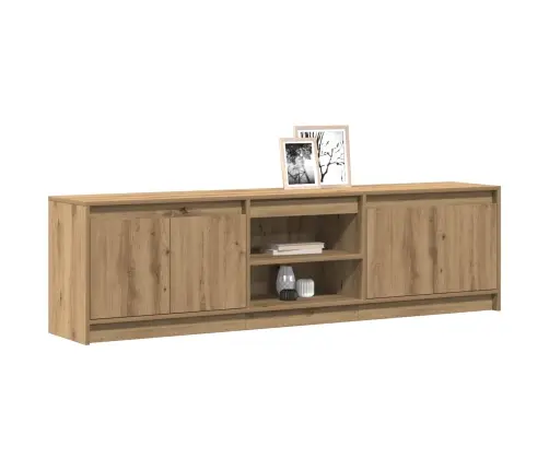Tv Üksused 2 Pcs Pruun 180 X 34 X 50 Cm Tehispuit