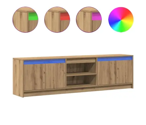 Tv Üksused 2 Pcs Pruun 180 X 34 X 50 Cm Tehispuit