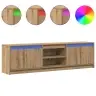 Tv Üksused 2 Pcs Pruun 180 X 34 X 50 Cm Tehispuit