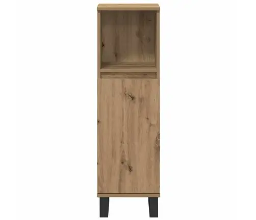 3 Daļu Vannas Istabas Mēbeļu Komplekts Amatnieku Ozols Inženierijas Koks Vidaxl