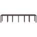 Sodo Stalas Ruda 350 X 100 X 73 Cm Poliratanas