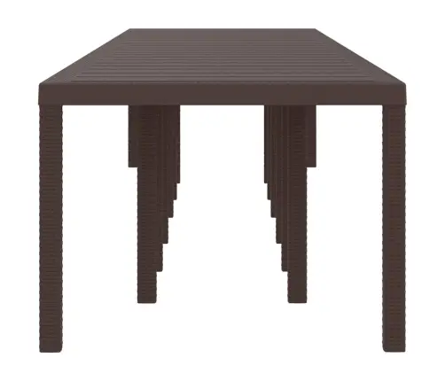 Aialaud Pruun 400 X 100 X 73 Cm Polürotang