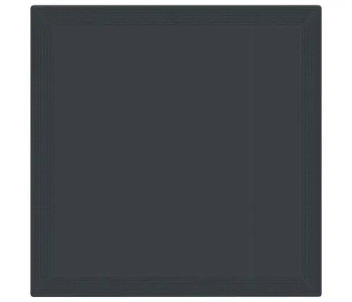 Dārza Galds 5 Pcs Antracīts Plastmasa Vidaxl