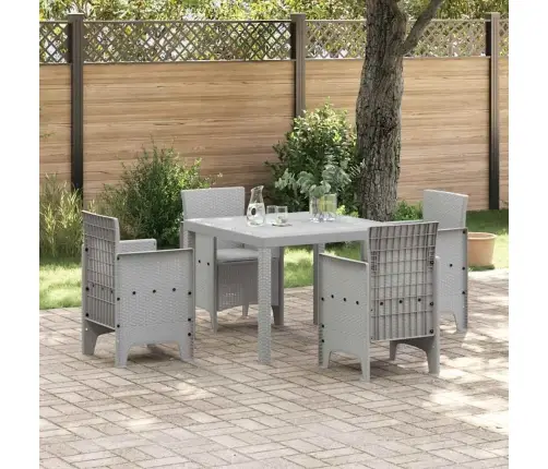 Aia Söögilaudade Komplekt 5 Pcs Helehall Polüpropüleen