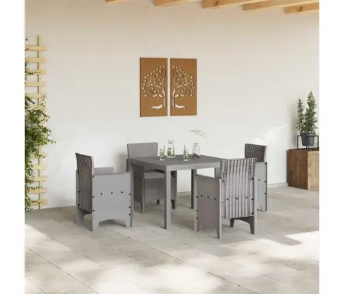 Aia Söögilaudade Komplekt 5 Pcs Helehall Polüpropüleen