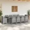 Aia Söögilaudade Komplekt 11 Pcs Helehall Polüpropüleen