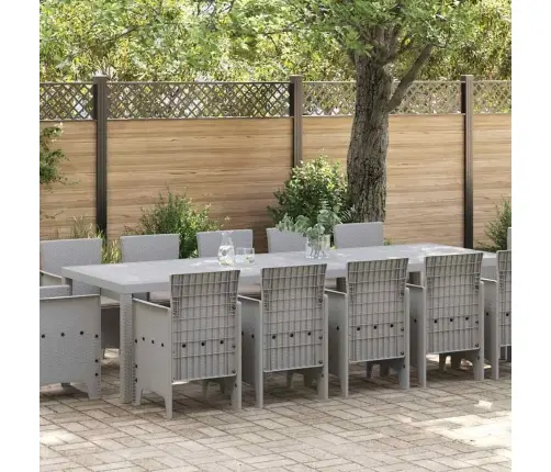 Aia Söögilaudade Komplekt Padjaga 13 Pcs Helehall Polürooster