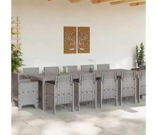 Aia Söögilaudade Komplekt Padjaga Helehall Ja Antrasiit