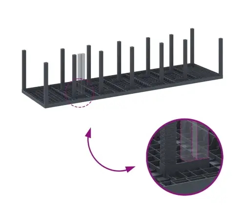 Aia Söögilaudade Komplekt 15 Pcs Antratsiit Polt Rattan