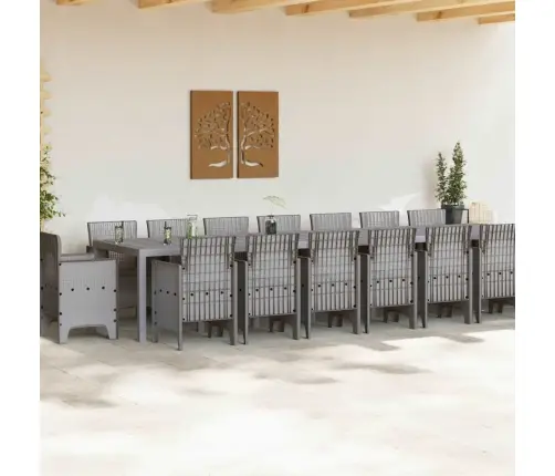 Aiaköögi Komplekt Padjadega Padjaga 17 Pcs Helehall Pp