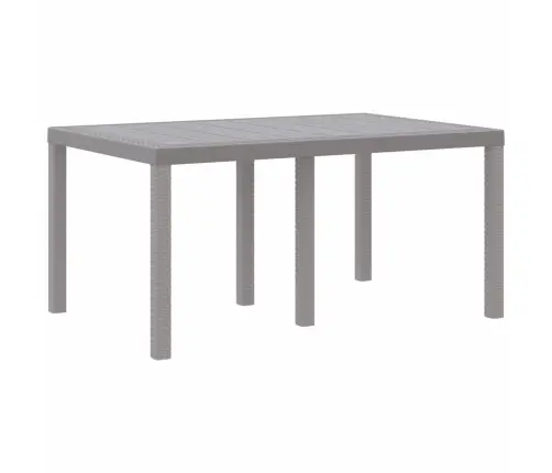 Aia Söögilaudade Komplekt 5 Pcs Helehall Polt Rattan