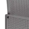 Āra Ēdamgalda Komplekts 9 Pcs Balts 250 X 100 X 73 Cm Vidaxl