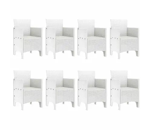 Aia Söögilaudade Komplekt 9 Pcs Helehall Polt Rattan