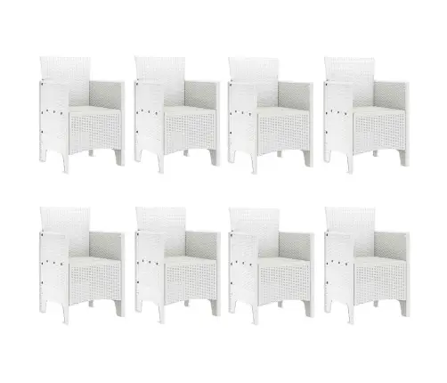 Dārza Galds 9 Pcs Gaiši Pelēks 250 X 100 X 73 Cm Vidaxl