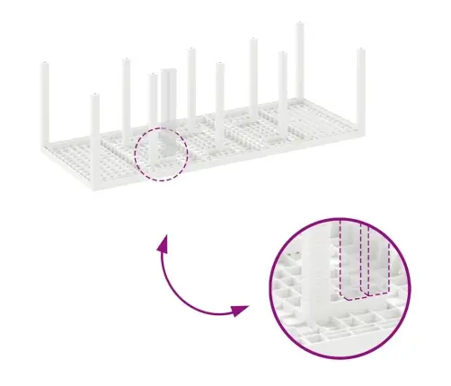 Dārza Galds 9 Pcs Gaiši Pelēks 250 X 100 X 73 Cm Vidaxl