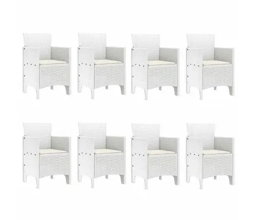 Dārza Ēdamistabas Komplekts 9 Pcs Gaiši Pelēks Vidaxl