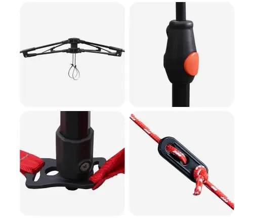 Dušas Telts Pelēka Un Oranža 160 X 160 X 227 Cm Tērauds Vidaxl