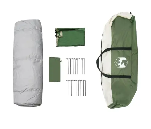 Momentāna Telts Ar Uzglabāšanu Zaļa 280 X 280 X 160 Cm Tērauds Vidaxl