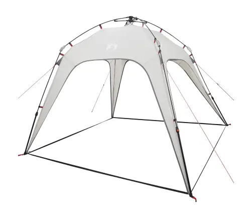 Momentāna Telts Pelēka 260 X 260 X 185 Cm Tērauds Vidaxl