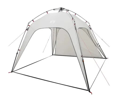 Momentāna Telts Pelēka 260 X 260 X 185 Cm Tērauds Vidaxl