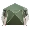 Momentāna Telts Alta Zaļa 458 X 400 X 230 Cm Tērauds Vidaxl