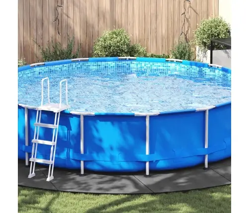 Baseina Grīdas Lapa Gaiši Pelēks Ø610 Cm Neaugu Šķiedra Apaļa Vidaxl