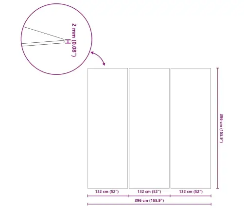 Baseina Grīdas Pārklājs Gaiši Pelēka 396 X 396 Cm Vidaxl