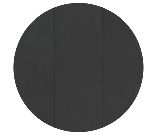 Baseina Grīdas Audums, Melns, Ø 366 Cm, Neausts Audums, Apaļš Vidaxl