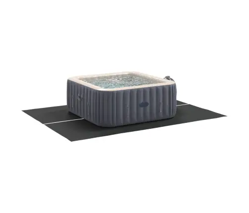 Taisnstūra Baseinu Segums Melns Pvc 300 X 220 Cm Izturīgs Vidaxl