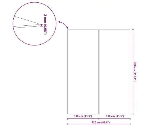 Taisnstūra Baseinu Segums Melns Pvc 300 X 220 Cm Izturīgs Vidaxl