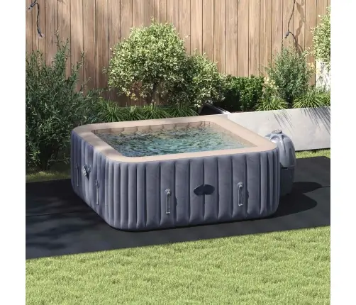 Taisnstūra Baseinu Pārsegs Melns Plastmasa 420 X 220 Cm Vidaxl
