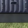 Taisnstūra Baseinu Pārsegs Melns Plastmasa 420 X 220 Cm Vidaxl