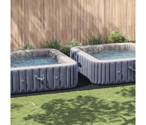 Taisnstūra Baseina Pārsegs Melns Plastmasa 820 X 420 Cm Vidaxl